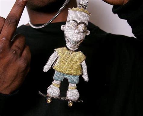 simpson gucci|Gucci bart simpson chain.